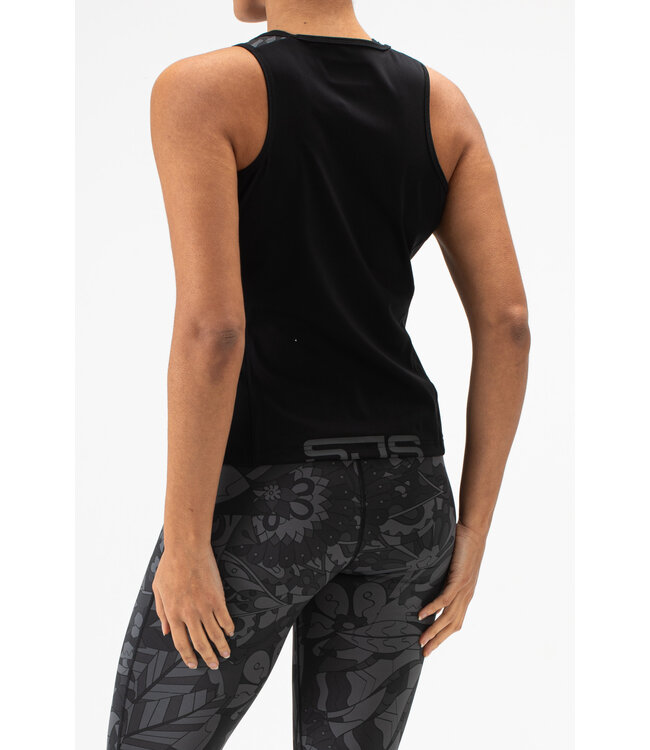 Sjeng Rain Singlet Ebony