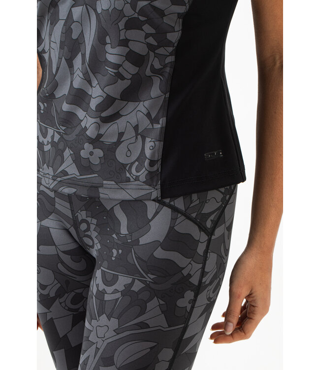 Sjeng Rain Singlet Ebony