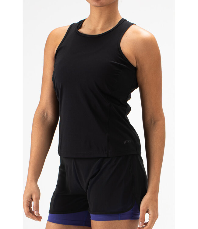 Sjeng Rain Singlet Black