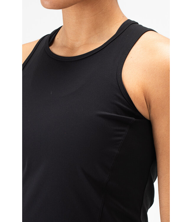 Sjeng Rain Singlet Black