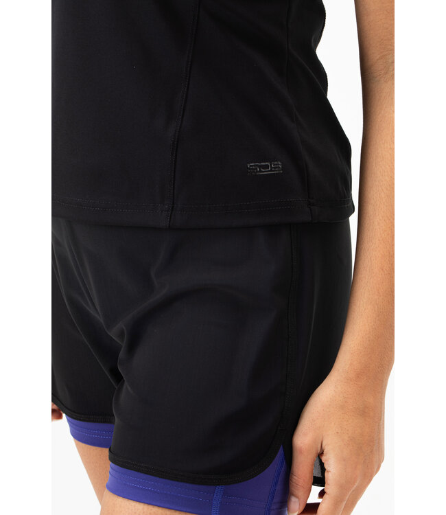 Sjeng Rain Singlet Black