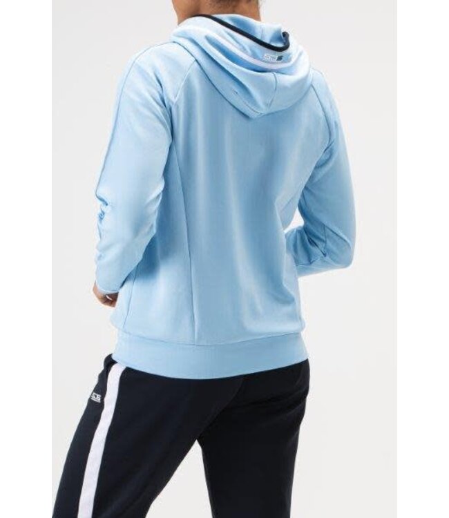 Sjeng Fathia Hooded Lady Jacket Blue Bell