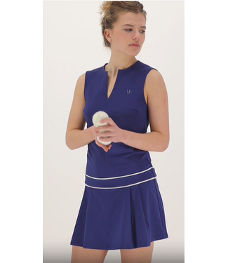 Vieux Jeu Vieux Jeu Lucy Dress Blue