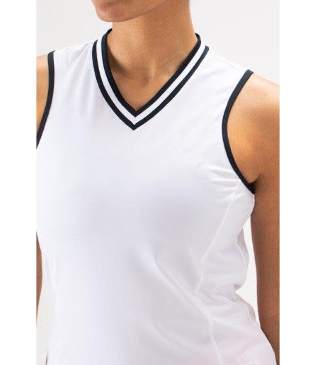 Sjeng Jayda Sleeveless Top White