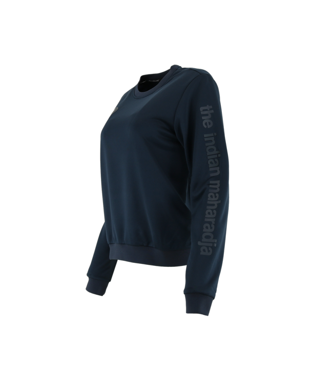 Indian Maharadja Mumbai Sweater Women Navy