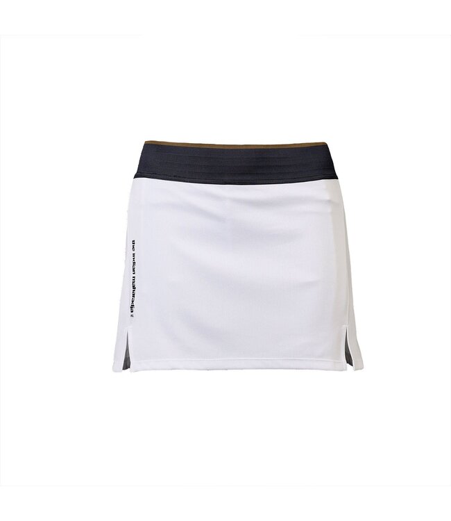 Indian Maharadja Kadiri Pique Skirt White