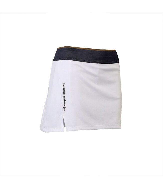 Indian Maharadja Kadiri Pique Skirt White