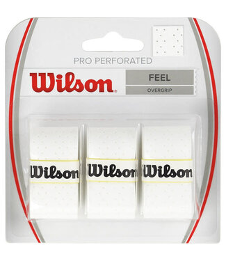Wilson Wilson Pro Perforated Overgrip White