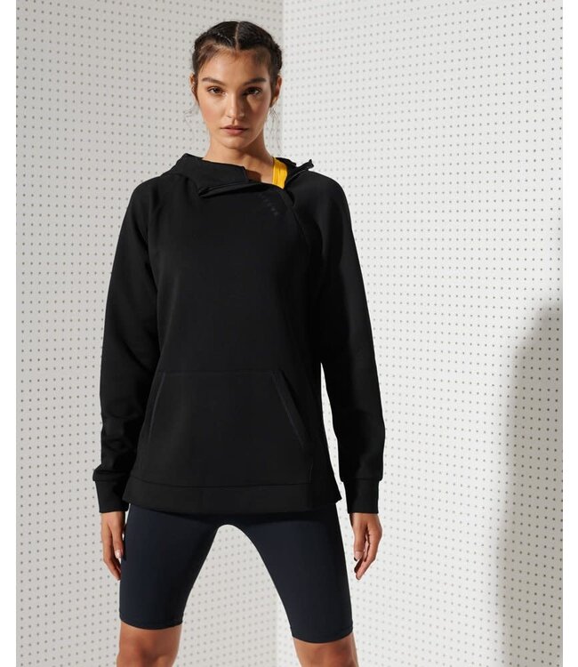 Superdry Sport Training Half Zip Overhead Black