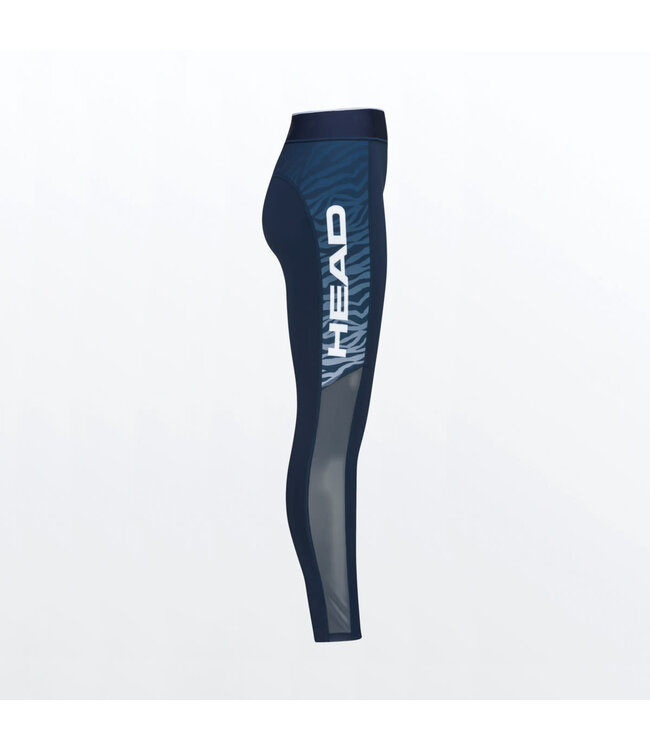 Head Pep Tights Navy Print