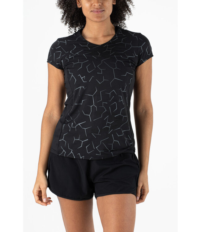 Sjeng Berber Tee Black Print