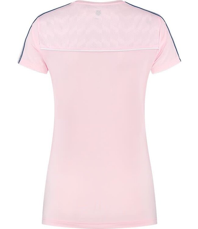 K-SWISS HYPERCOURT ROUND NECK MESH TEE Pink