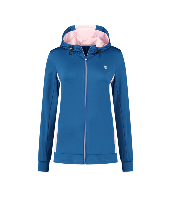 K-Swiss Hypercourt Tracksuit Stretch Jacket Blue-Pink