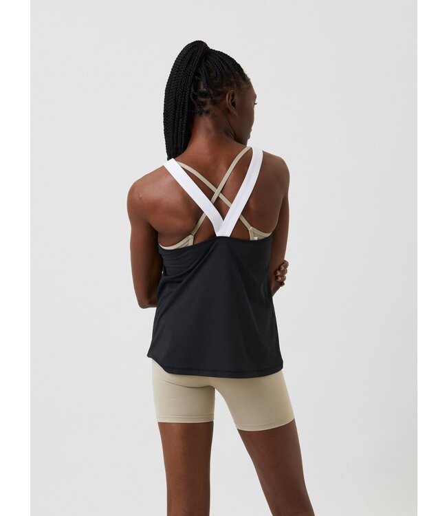 Björn Borg  Tank Elastic Black - White