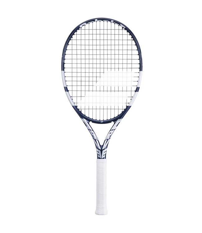 Babolat EVO DRIVE 115 WIMBLEDON 　G2 Babolat Evo Drive Wimbledon 115 Grey - Silver - Tennis Store NL