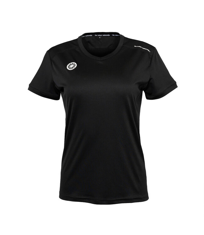 Indian Maharadja Jaipur Women Performance Tee Black