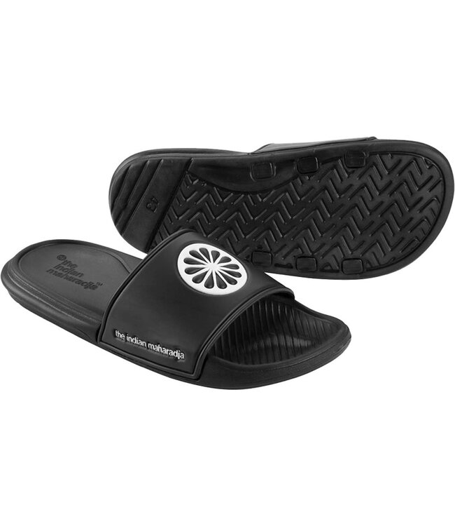 Indian Maharadja Slippers Black