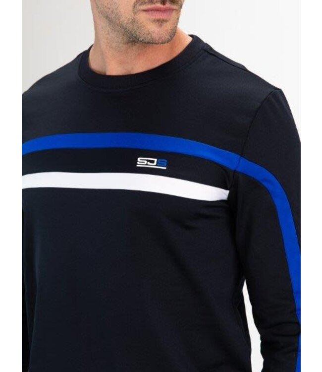 Sjeng Arav Crew Trui Navy