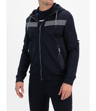 Sjeng Sports Sjeng Aleck Hooded Jacket Navy