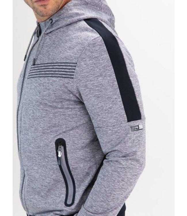 Sjeng Aleck Hooded Jacket Grey