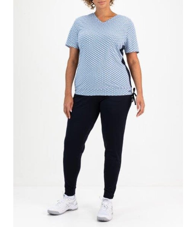 Sjeng Esmee Plus Tee Blue Print