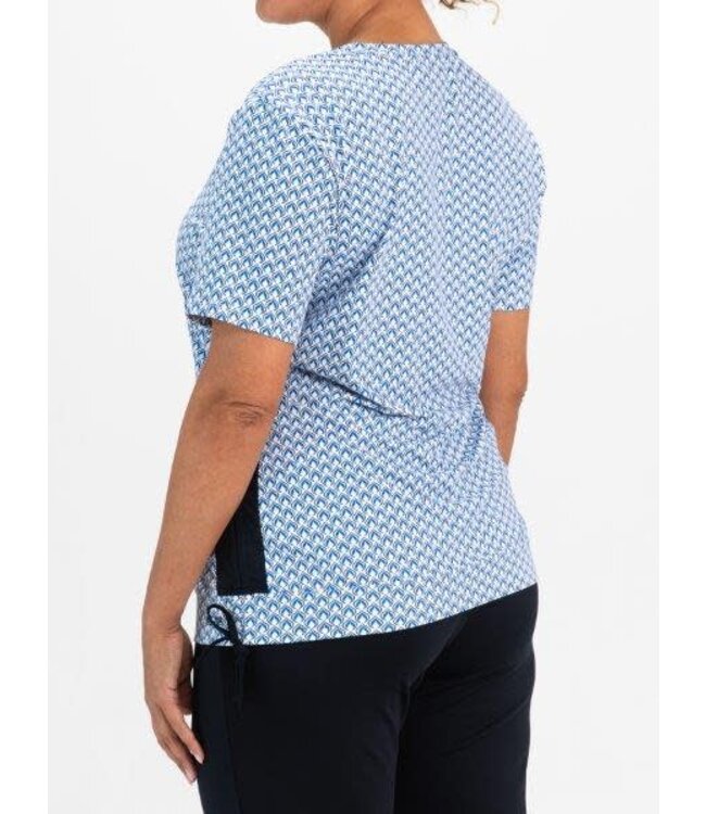 Sjeng Esmee Plus Tee Blue Print