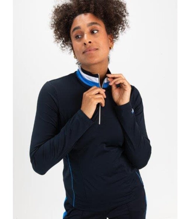 Sjeng Dorit Longsleeve Top Navy