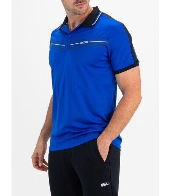 Sjeng Celio Polo Blue Neon