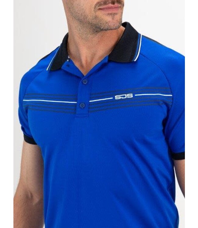 Sjeng Celio Polo Blue Neon