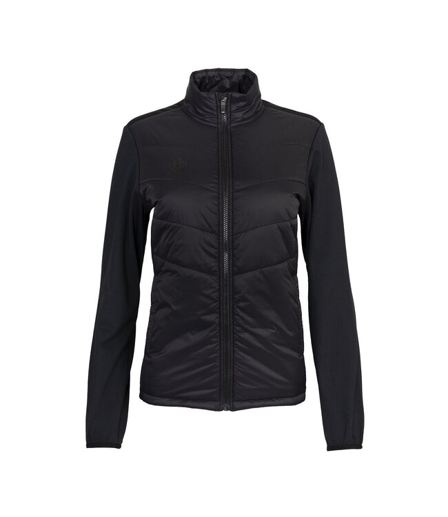 Indian Maharadja Goa Women Padded Jacket Black