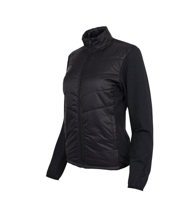 Indian Maharadja Goa Women Padded Jacket Black