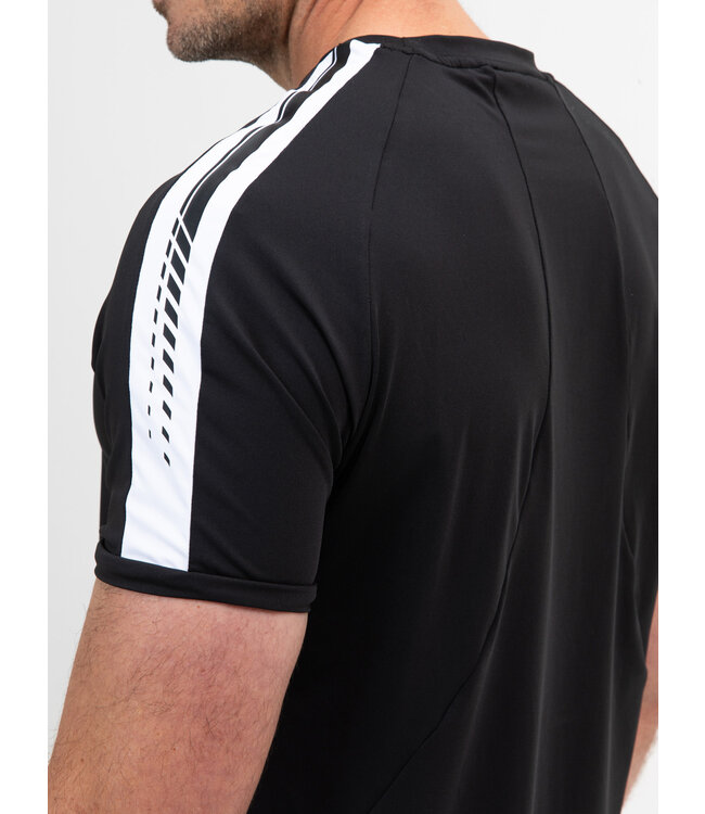 Sjeng Sinclair Tee Black Melange