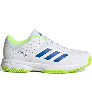Adidas Adidas Court Stabil Indoor Junior White - Yellow