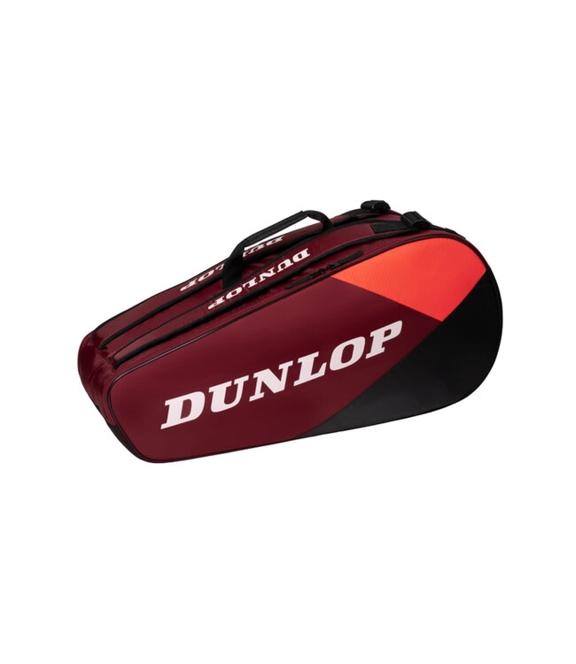 Dunlop CX-Club 6 Racket Bag Black - Red