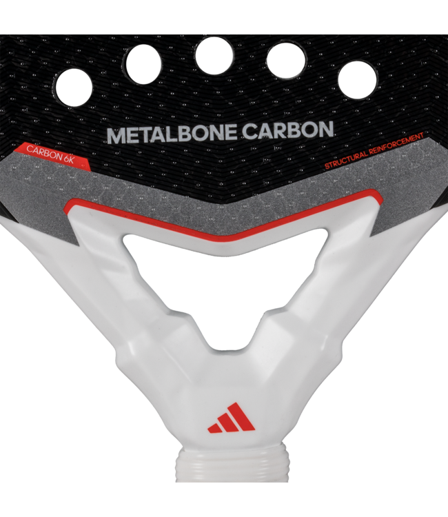 Adidas Metalbone 6K Carbon 3.4 Padelracket Black - White