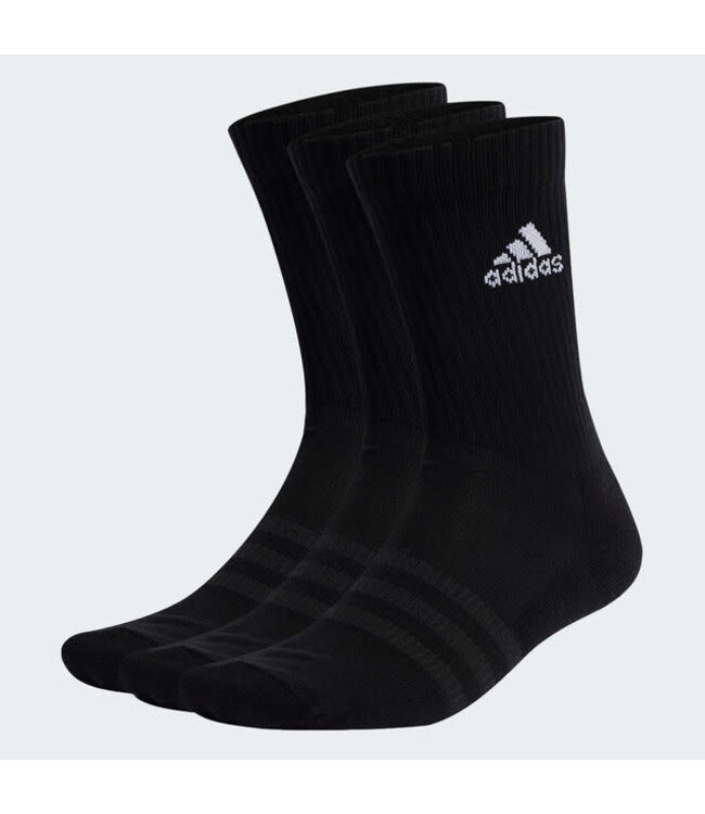 Adidas Cushioned Crew Sock Black 3-Pack