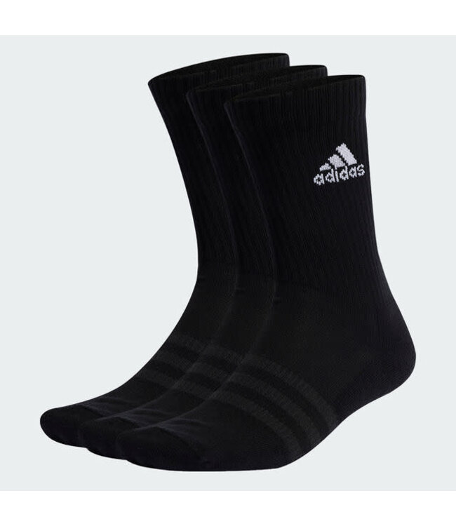 Adidas Cushioned Crew Sock Black 3-Pack