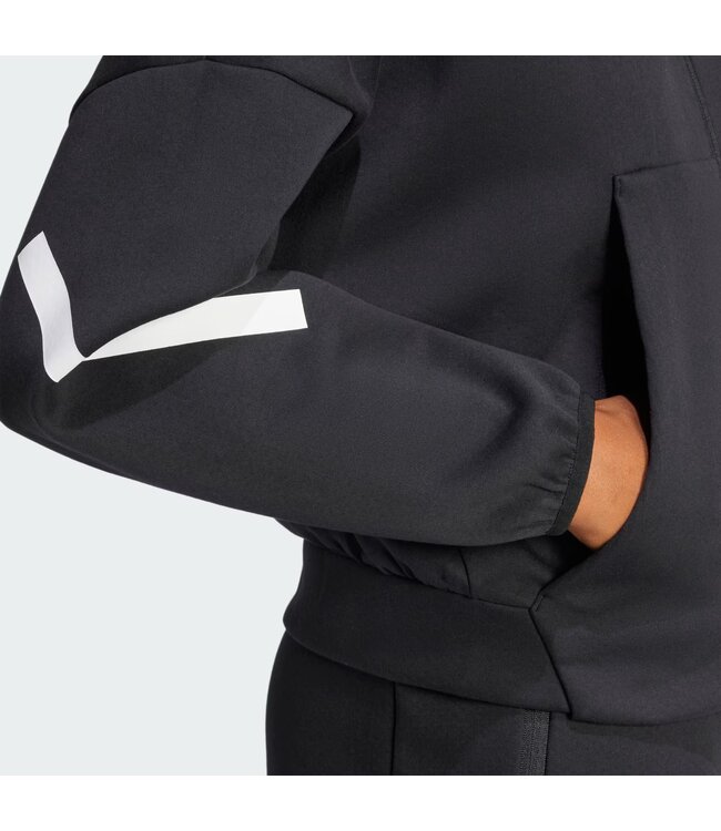 Adidas Z.N.E. Women Fullzipp Hooded Jacket Black