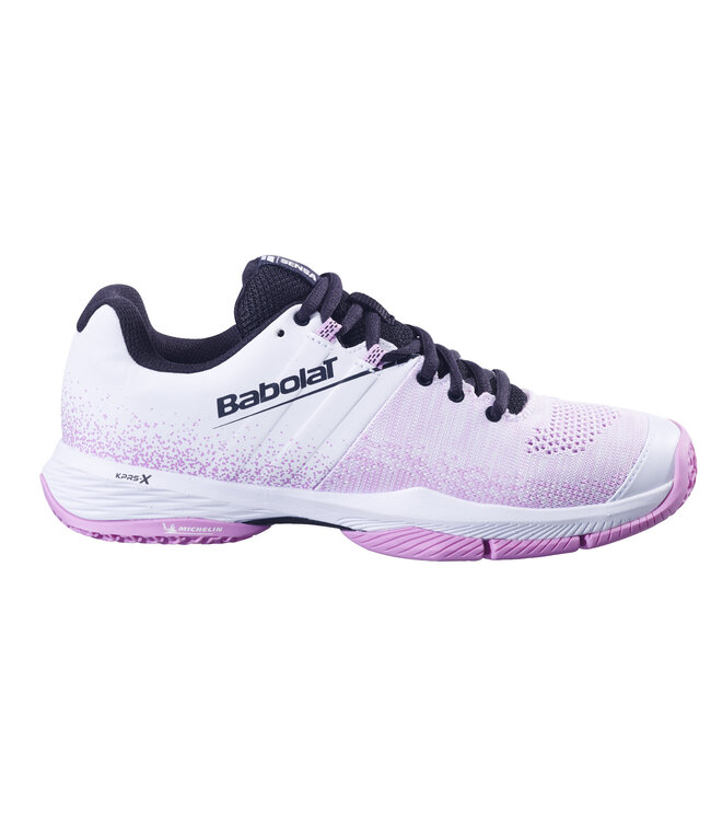 Babolat Sensa Women Padelschoenen White - Lilac