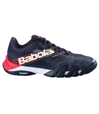 Babolat Babolat Jet Premura 2 APT Padelschoenen Black - Tomato Red