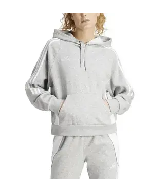 Adidas Adidas Trio Sweat Hoody Women Grey