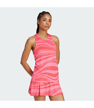 Adidas Adidas Club Graphic Tank Pink