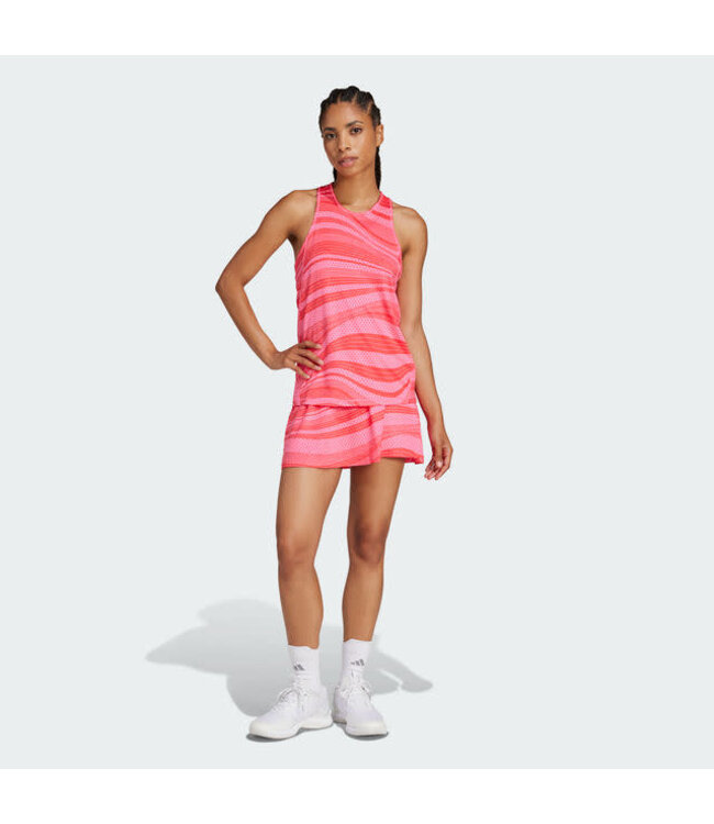 Adidas Club Graphic Tank Pink
