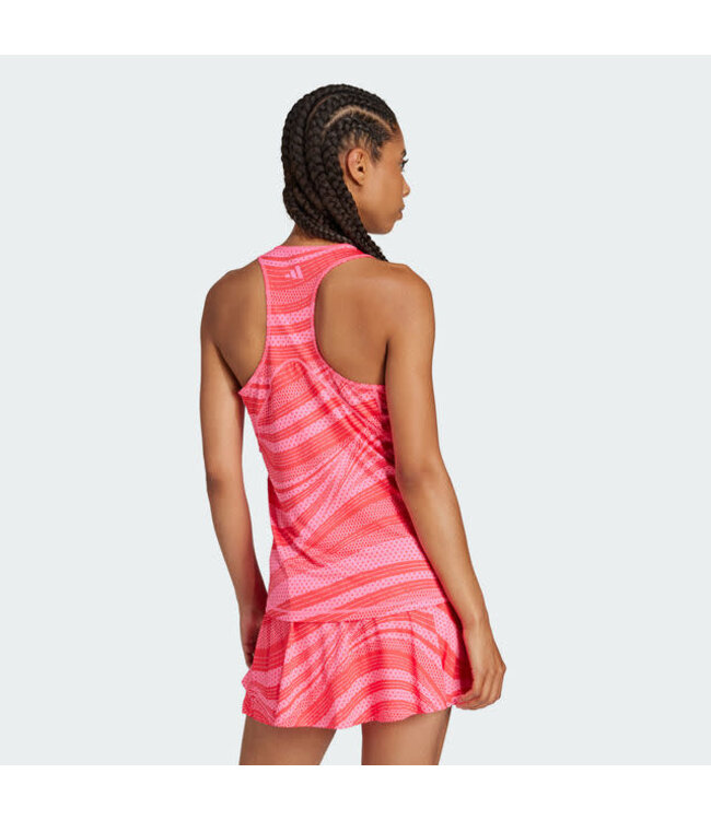 Adidas Club Graphic Tank Pink