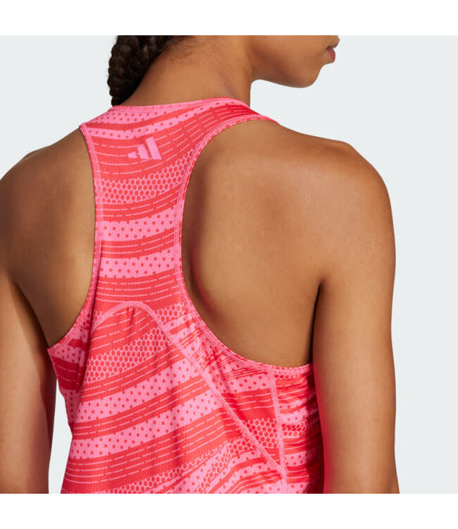 Adidas Club Graphic Tank Pink
