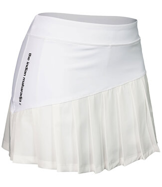 Indian Maharadja Indian Maharadja Pleated Skirt White