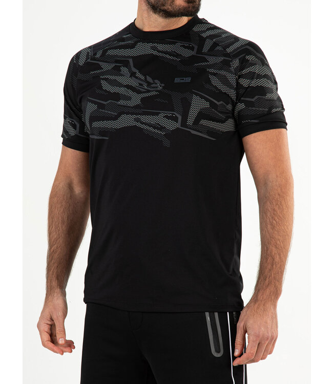 Sjeng Melbourne Tee Black