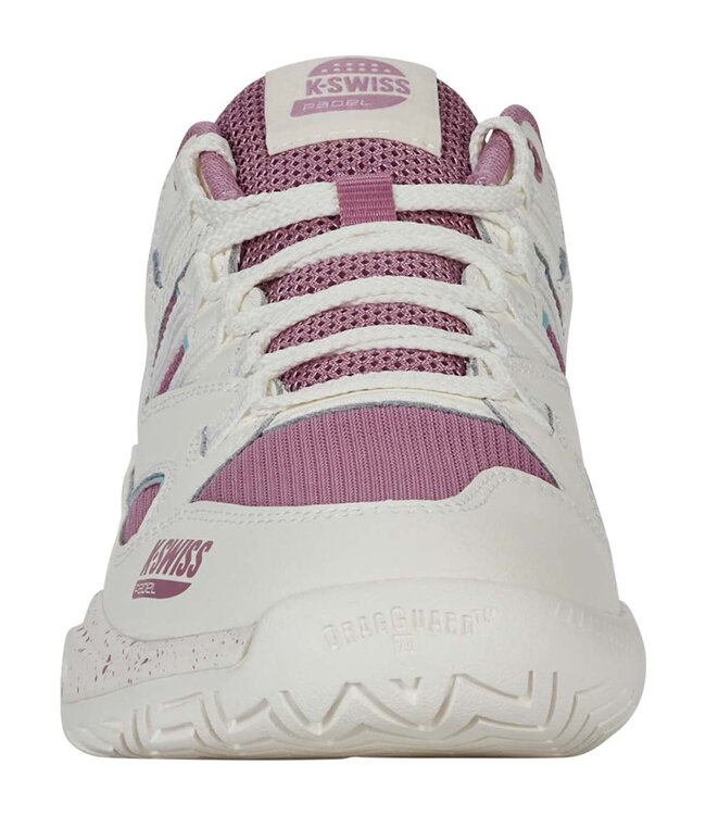 K-Swiss Tura Team Padel Women White - Lila