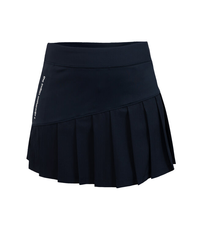 Indian Maharadja Pleated Skirt Night Blue