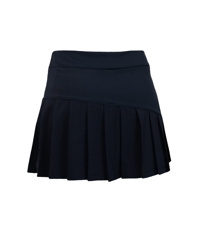 Indian Maharadja Pleated Skirt Night Blue